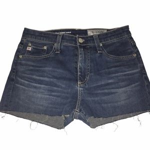 AG Cutoff Denim Shorts
